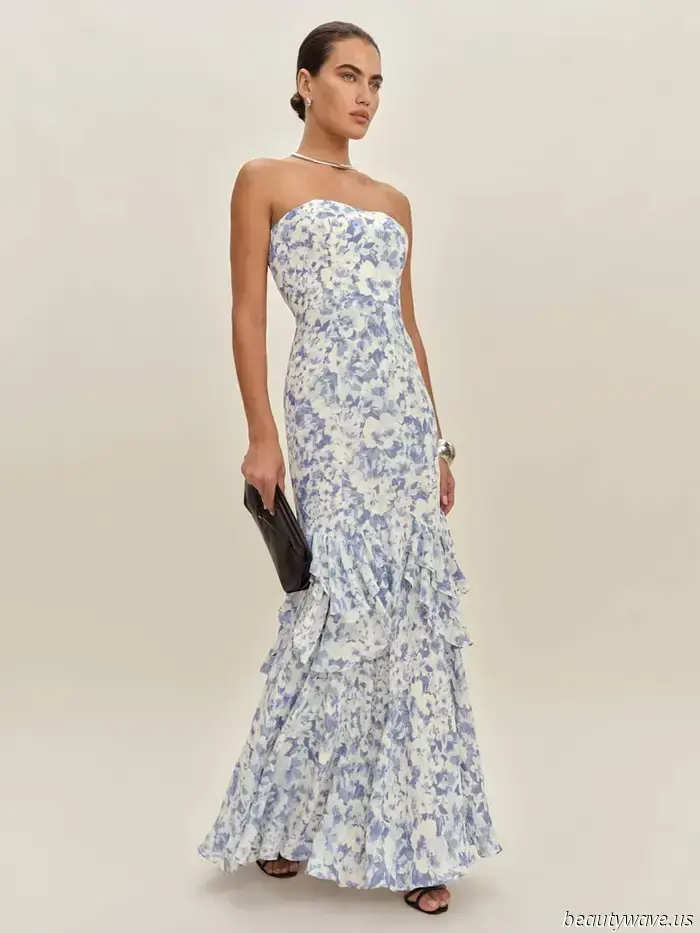Emma Stone Recently Wore the Dress Style That Will Be Popular Among the Most Stylish Wedding Guests This Summer.
