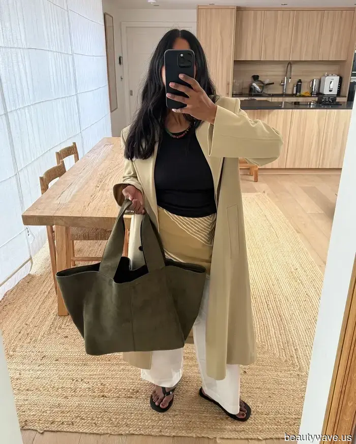 Improvvisamente, i londinesi alla moda stanno scambiando le loro borse marroni per questo stile molto specifico e molto più alla moda.