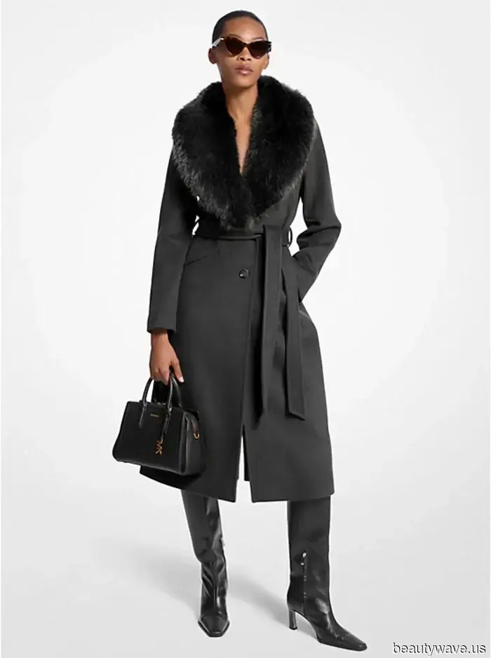 Discovered: The Luxe Coat Trend That Will Enhance Any Black Outfit