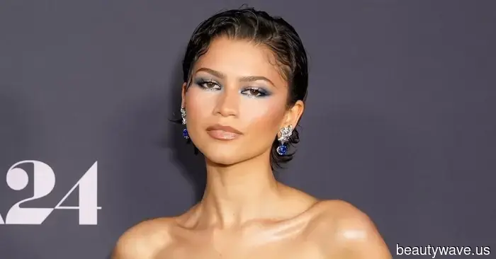Zendaya usa este brillo corporal exacto para lograr una piel de vidrio de alta definición en la alfombra roja.