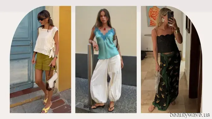 Pantaloni Corti in Lino, Bluse Boho e Sandali Chic&mdash;7 Outfit Facili ed Eleganti che Vorrai Portare nel Tuo Prossimo Viaggio