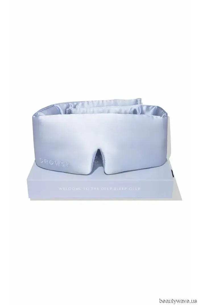 I consistently notice premium travelers donning Maude Apatow's preferred sleep mask while flying.