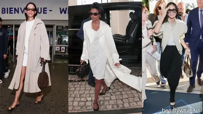 I Love It When Celebrities Embrace Full French Riviera Style in Their Casual Cannes Outfits.