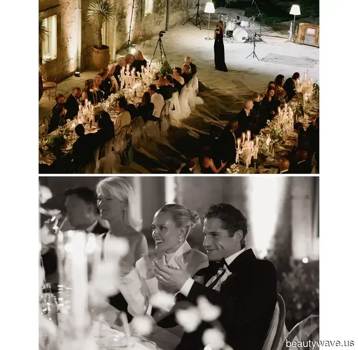 This stylish couple got married at a 19th-century Sicilian masseria in custom outfits created by the bride.