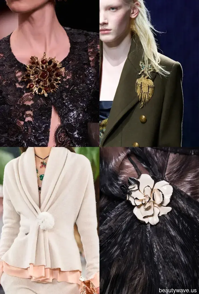 Skip the delicate necklaces—runway trends show that this is the most stylish way to flaunt jewelry this fall.