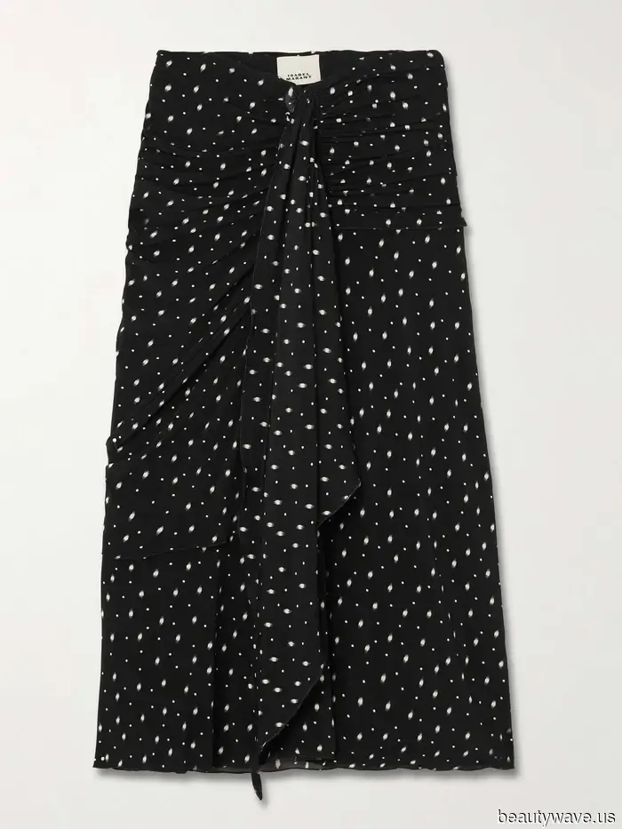 If you plan to sport polka dots this spring, style them like this.
