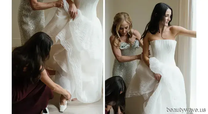 An Elegant Barbecue Feast and a Danielle Frankel Gown Create the Atmosphere for This Fashion Editor's Wedding in Texas.