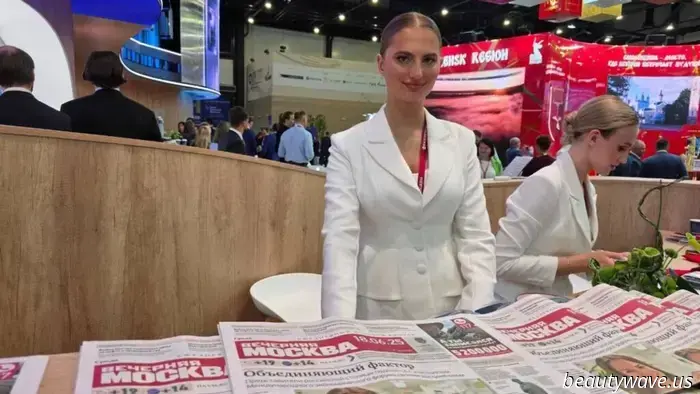 Vechernyaya Moskva is represented at the stand of the Moscow government at SPIEF-2025