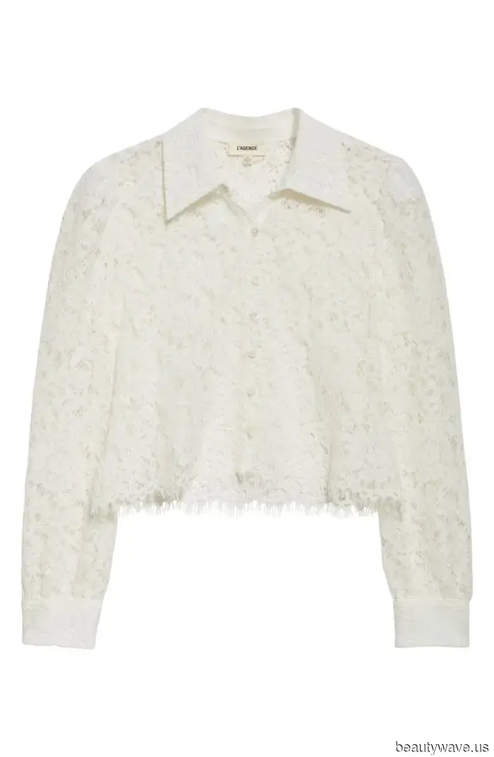 Не хлопок, не лен&mdash;это модная белая рубашка, которая может определить осень 2025 года