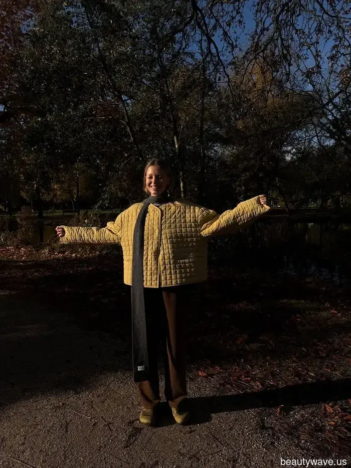 Cuando uses un abrigo de plumas este invierno, úsalo así, así y así.