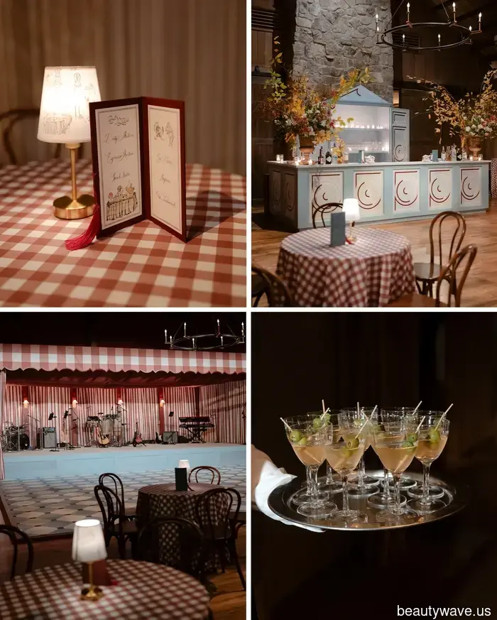 The bride chose Danielle Frankel and vintage Ralph Lauren for her wedding at Blackberry Farm.