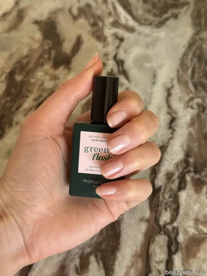 Discovering sheer pink nail polishes is my specialty—this is the shiniest formula I have ever used.