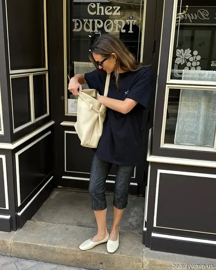 It's True: This Controversial Combination of Trousers and Flat Shoes Has Become a Spring Staple for Fashion Enthusiasts.