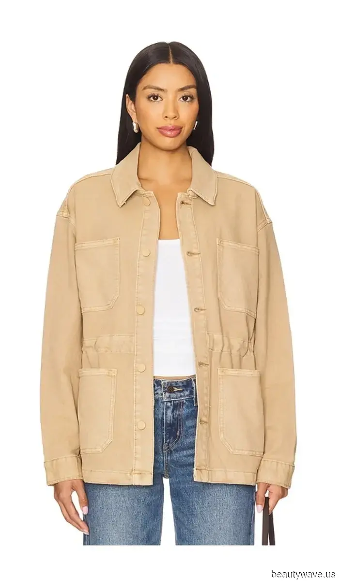 Everyone with great taste is currently pairing jeans with this particular style of jacket.