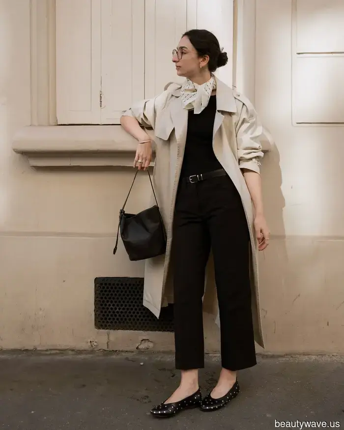 Modeleute in Paris werden ihre Jeans mit diesem offensichtlichen Oberbekleidungsstück im Herbst stylen.