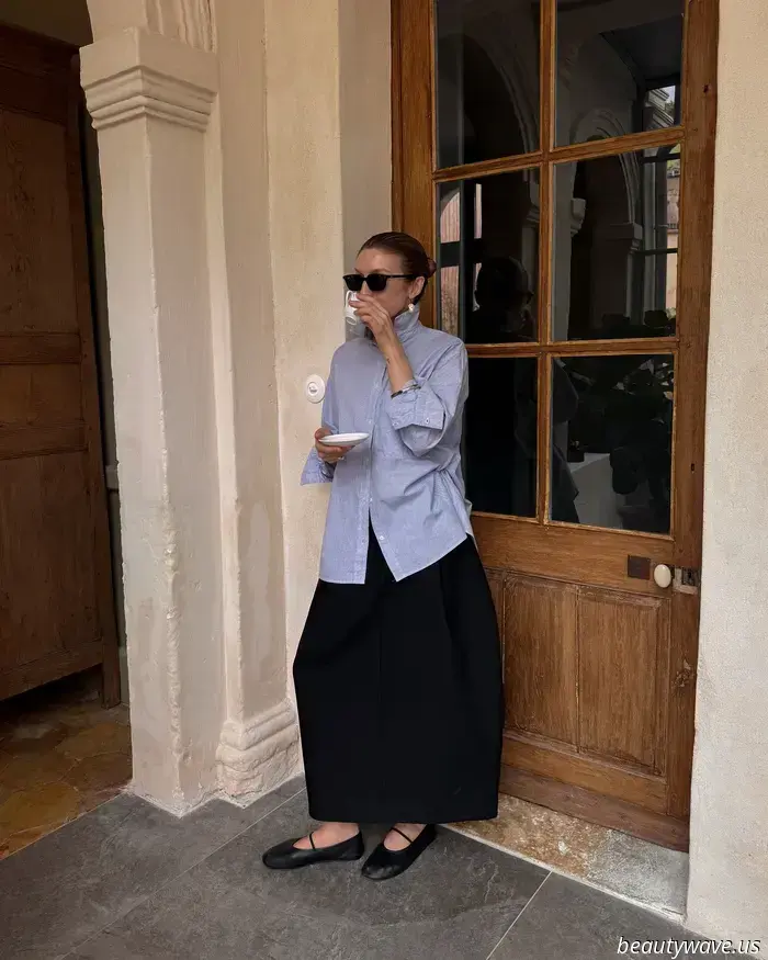 La Tendencia Atemporal de las Faldas Que Hace Que las Chanclas y las Bailarinas Luzcan Más Elegantes Este Verano
