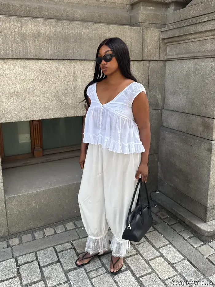 Die einzigen Hosen, die schicke Frauen diesen Sommer mehr tragen als Jeans, Caprihosen und Kick-Flare-Hosen