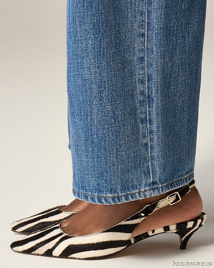 Each season brings a new playful heel trend—this summer, the style that people will pair with jeans is this one.