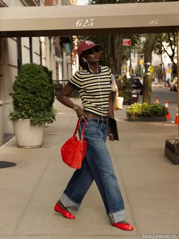 I exchanged my usual neutral tones for stripes this fall—here's why you should consider doing the same.