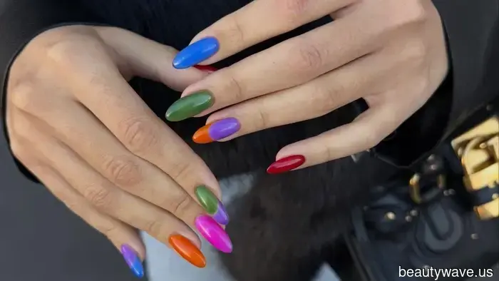 Rather than French manicures, fashionable individuals in L.A. and Milan are choosing this surprising nail design.