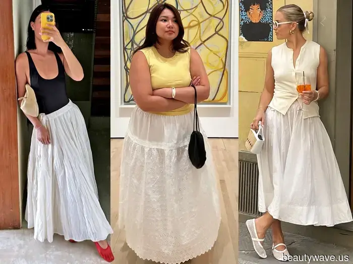 Questa è la gonna che la gente della moda indosserà nei prossimi 3 mesi.