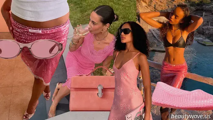 Hold on: Ditch the baby pink trend in favor of this lively alternative.