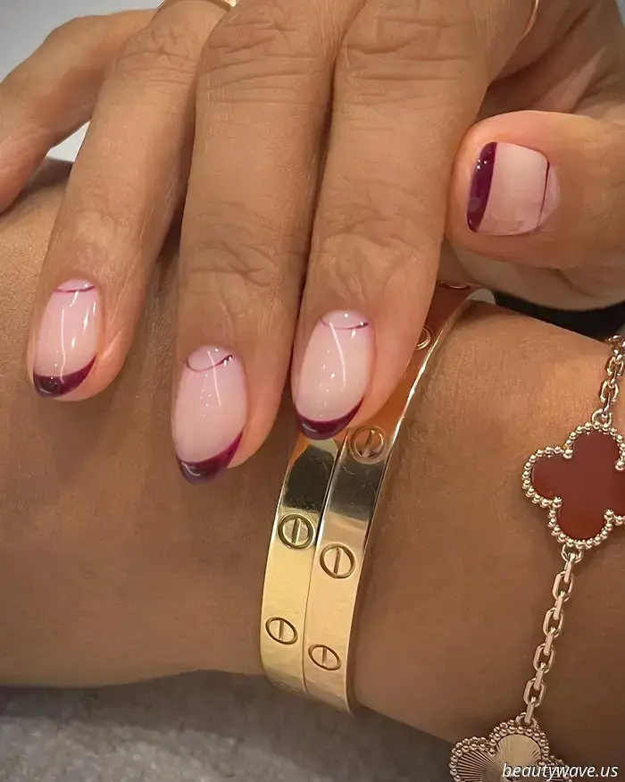 Es oficial: esta es la forma más elegante de llevar la manicura francesa este otoño.