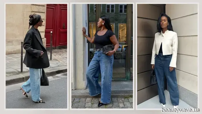 No puedo dejar de verlo&mdash;Los jeans de pierna ancha siempre lucen mejor con este zapato elevado