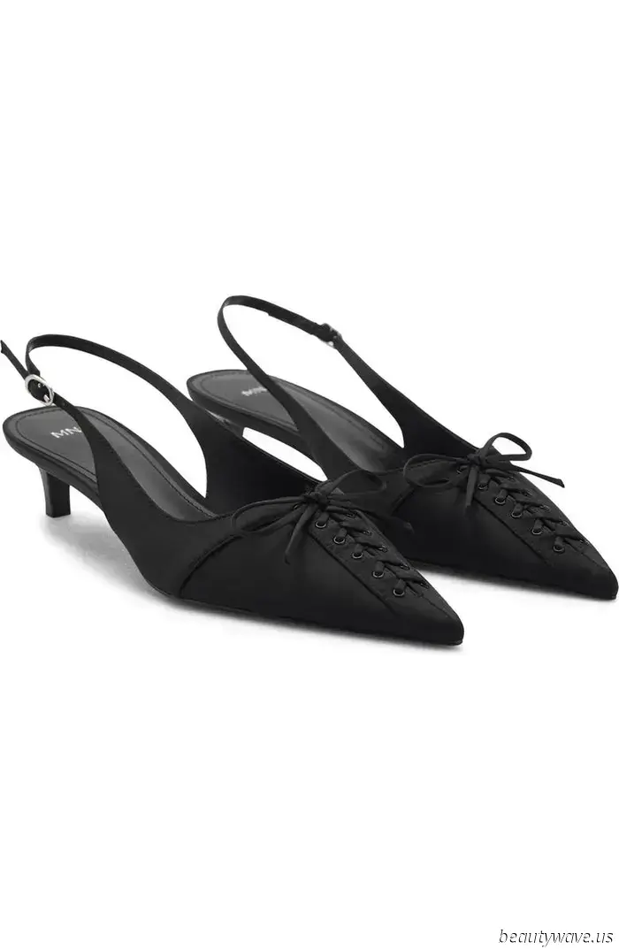Not Flats and Not Heels—This Mid-Style Shoe Trend Pairs Beautifully with LBDs