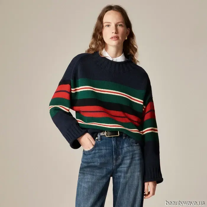 J.Crew ha appena lanciato una nuova generazione dei suoi iconici maglioni a collo alto.