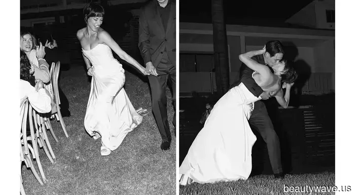 The Bride Donned a Unique Custom Look for Her Upscale Backyard Wedding in Ojai.