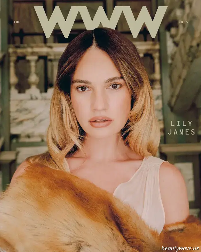 Lily James continua a dimostrare di essere il camaleonte per eccellenza di Hollywood