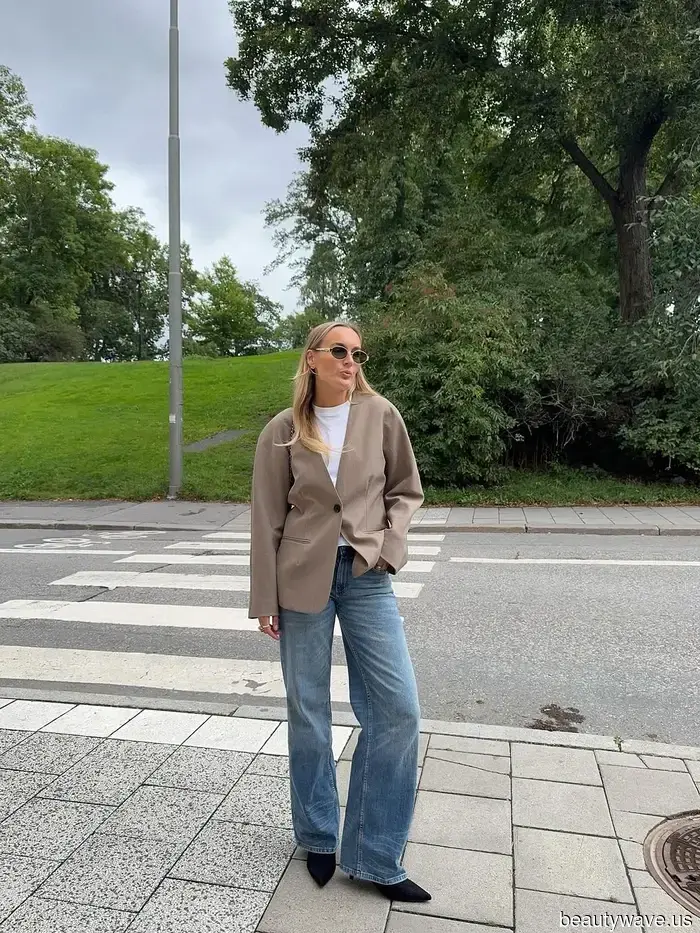 Everyone with great taste is currently pairing jeans with this particular style of jacket.