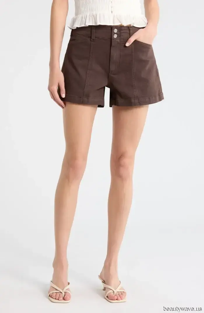 It's Denim Shorts Time—You'll Adore These Blue, White, Brown, and Black Styles from Nordstrom.