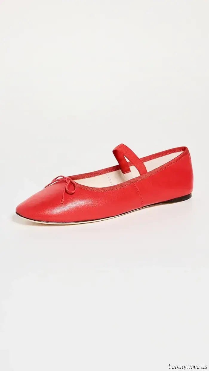 Dimentica le ballerine nere — indossando questo colore di scarpe con gli abiti riceverai più complimenti.