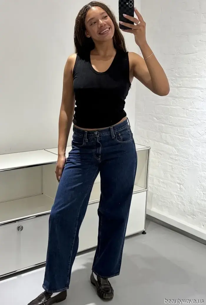 Hailey Bieber's jeans have officially arrived at Gap—believe me, they'll be sold out by next week.