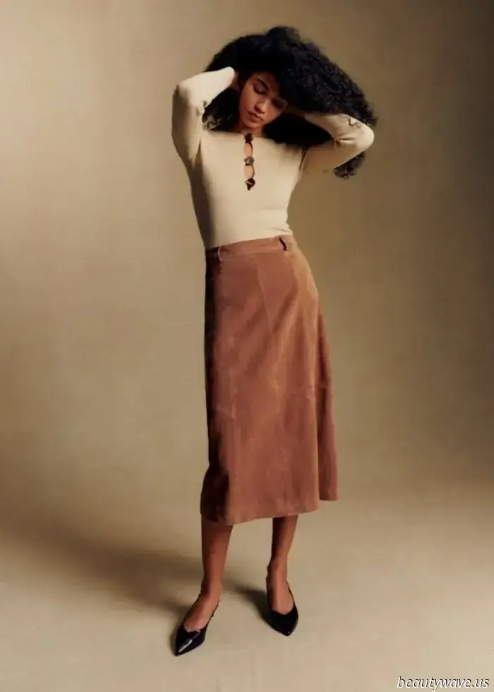 It seems that this skirt trend is poised to overtake leather in the fall of 2025.