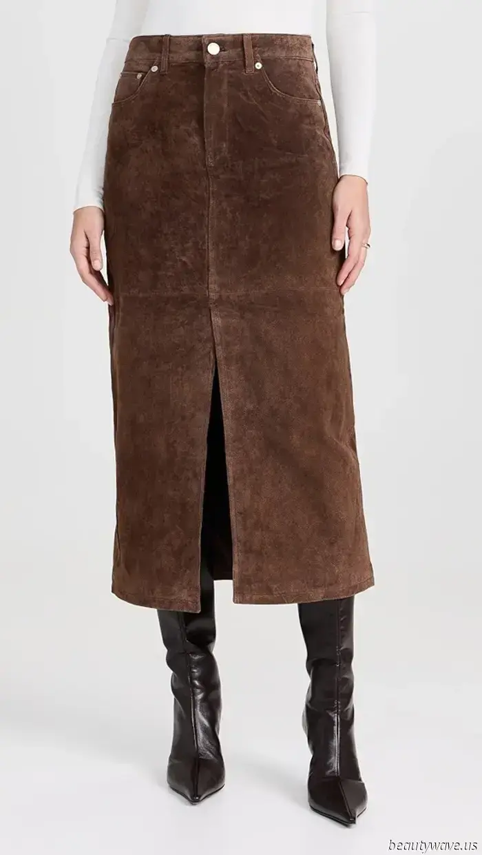 It seems that this skirt trend is poised to overtake leather in the fall of 2025.