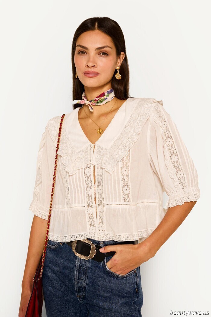 Apologies, tank tops—this summer I'll only be wearing lovely blouses paired with my shorts, skirts, and linen trousers.
