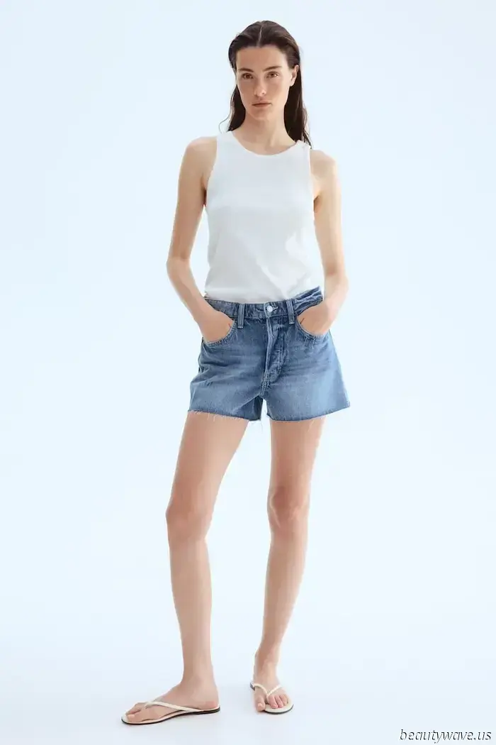Niemand wird deinen Trend-Status infrage stellen, wenn du Denimshorts mit *diesen* Schuhen trägst.