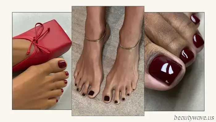 Editors Concur—This Is the Most Stylish Pedicure Shade to Transition from Summer to Autumn.