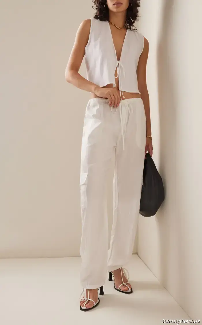 The Travel Pants That "Withstand TSA and Turbulence," as Described by Lauren Santo Domingo.