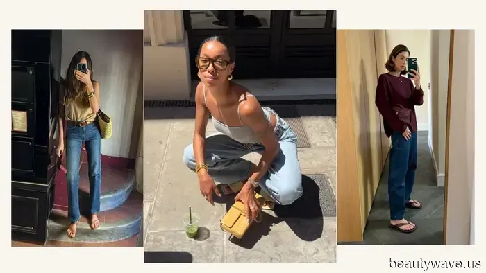 I've conducted the research—here are the *specific* sandal colors that pair best with blue jeans.