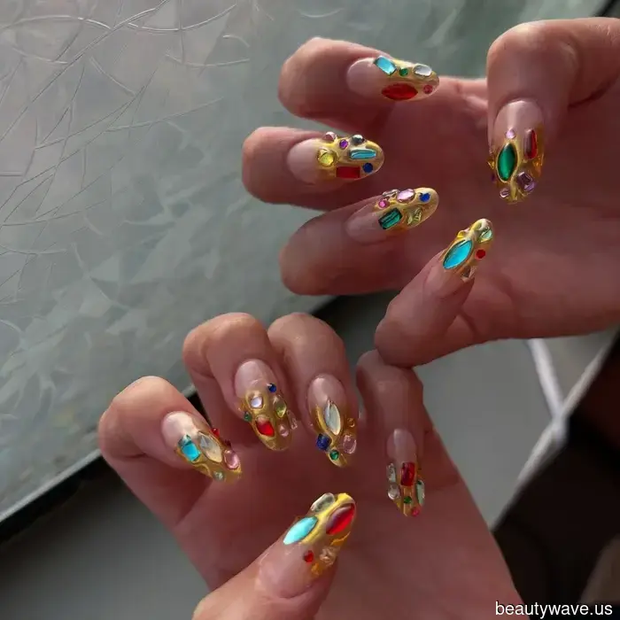Crystal-Inspired Nail Designs Are Set to Be Trendy This Spring—Here Are 9 That I've Already Pinned for You.