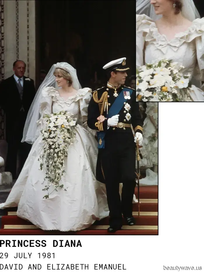 From Princess Diana to Diana Ross, here are 15 of the most legendary bridal styles ever.