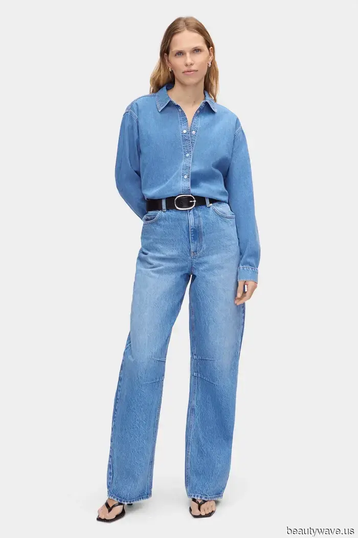 Più Fighi dei Jeans Dritti&mdash;Tutti con Buon Gusto Indosseranno Uno di Questi Completi in Denim Questo Autunno