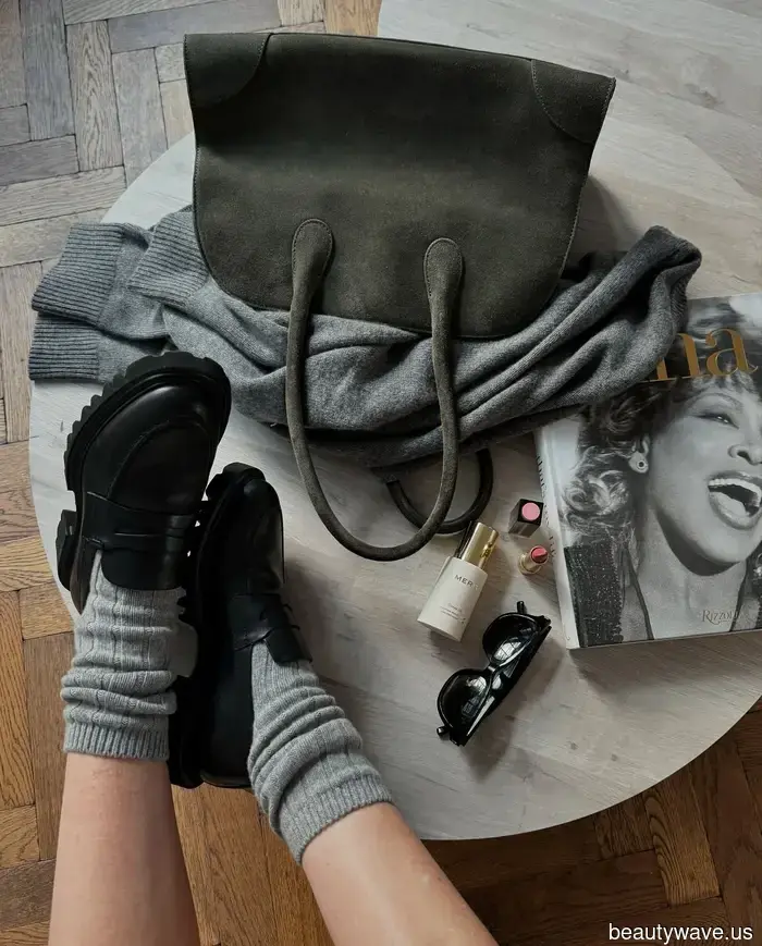 Plötzlich tauschen stilvolle Londoner ihre braunen Taschen gegen diesen ganz bestimmten, viel trendigeren Stil aus.