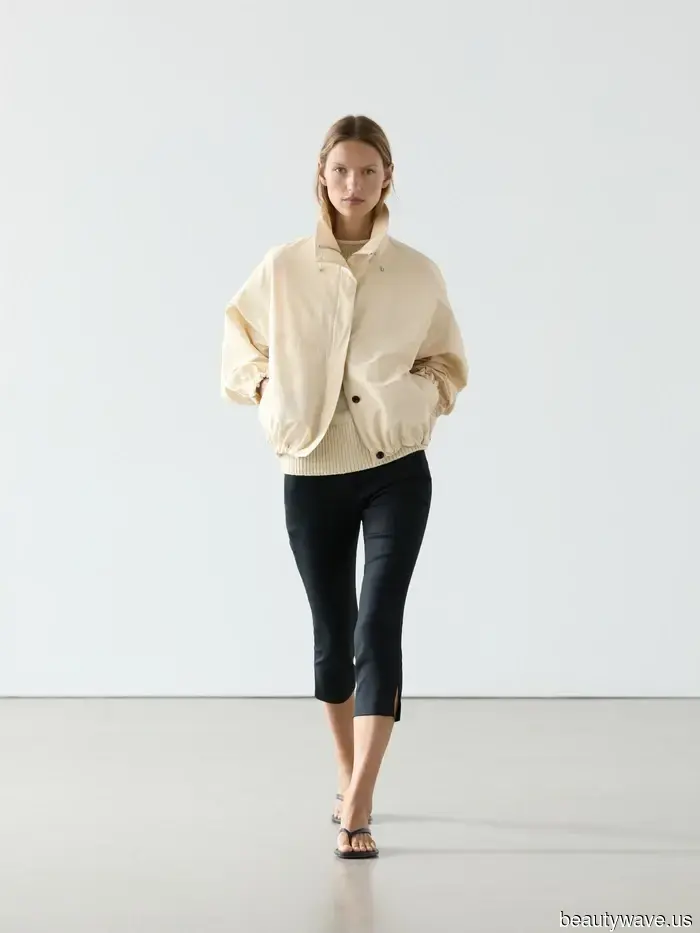 Invece del denim, le donne più chic nei loro 20 e 60 anni indossano questa giacca primaverile con leggings e pantaloni.