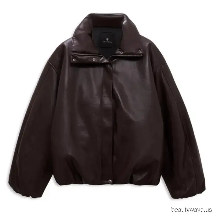 Certo, le giacche di pelle nere sono senza tempo, ma tutti nel mondo della moda stanno optando per questo colore più chic invece.