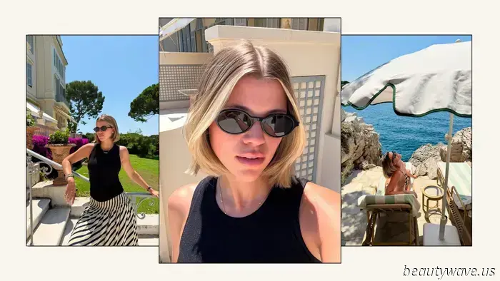 Sofia Richie Grainge has just turned her fresh "Du Cap Bob" into the must-have hairstyle for summer.